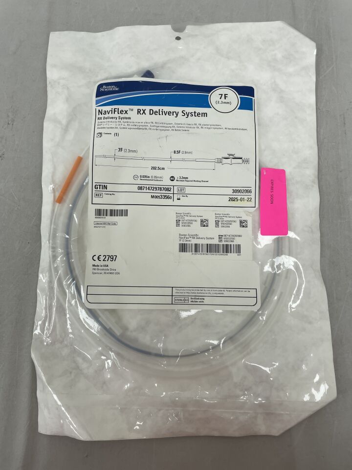3356 - BOSTON SCIENTIFIC - naviflex rx delivery system, 7f x 202.5cm, (EA) - ( Expiry Date: 2025-01-22 )