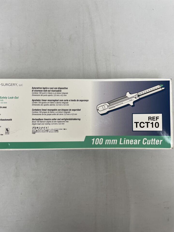 TCT10 - ETHICON - Proximate Reloadable Linear Cutter w/ Safety Lock-Out 100mm, (BX/1) - ( Expiry Date: 2024-11-30 )
