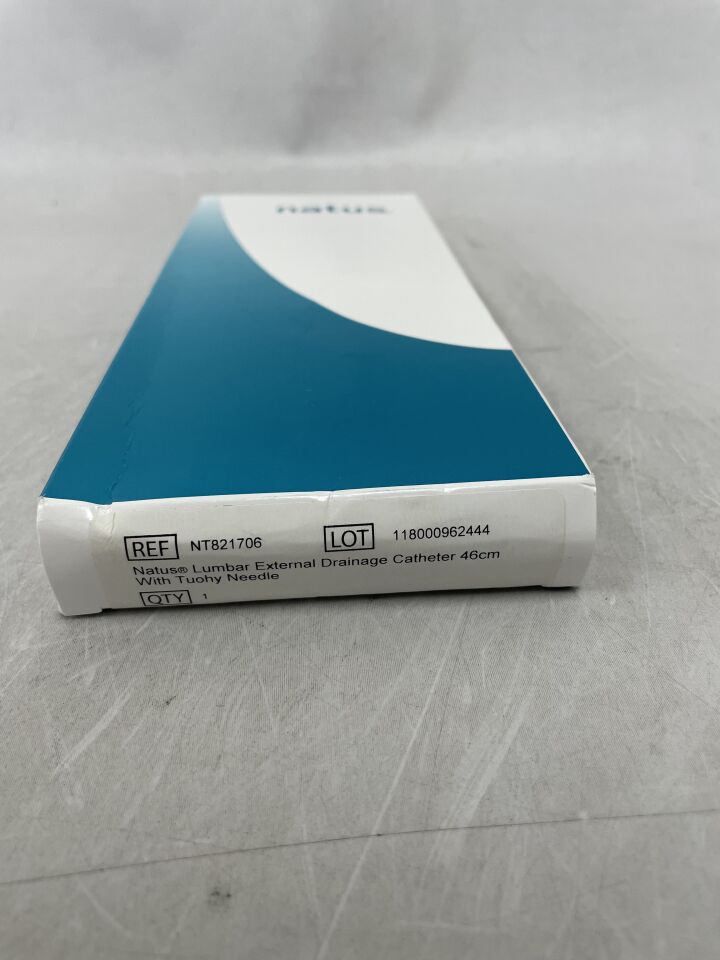 NT821706 - NATUS - lumbar external drainage catheter 46cm with tuohy needle -, (BX/1) - ( Expiry Date: 2024-11-02 )
