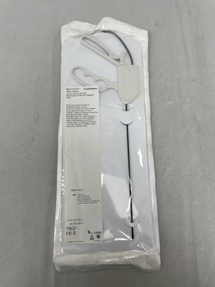 72200683 - SMITH & NEPHEW - Vulcan EFlex Ablator Probe with Integrated Cable, (EA) - ( Expiry Date: 2025-08-31 )