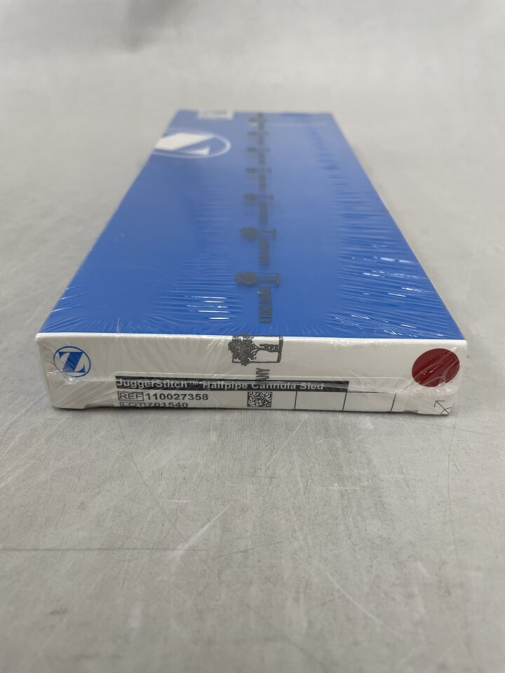 110027358 - ZIMMER BIOMET - JuggerStitch Meniscal Repair Device Half Pipe Cannula Sled, (BX/1) - ( Expiry Date: 2024-09-17 )