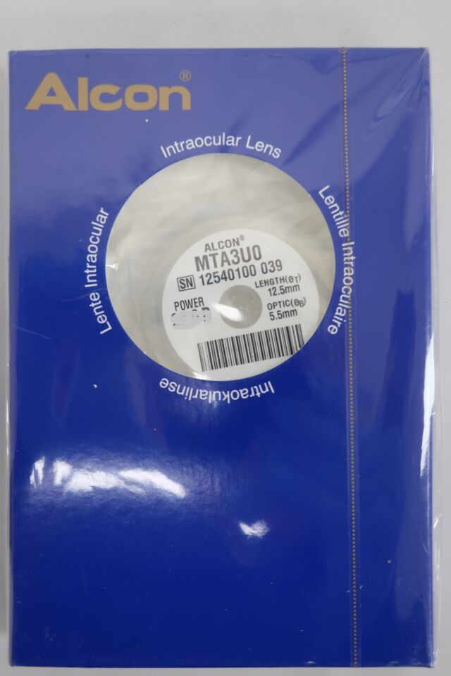 MTA3U0.120 - ALCON - Multiflex III Intraocular Lens, 12.0D, (BX/1) - ( Expiry Date: 2020-03-31 )