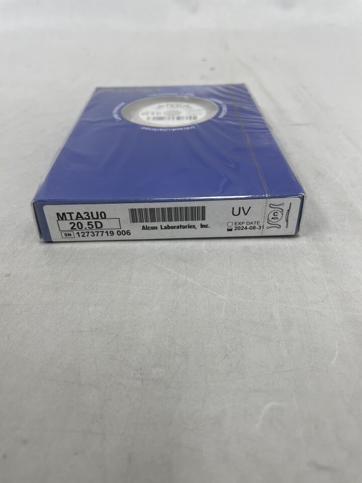 MTA3U0.205 - ALCON - Multiflex III Intraocular Lens, 20.5D, (BX/1) - ( Expiry Date: 2024-08-31 )