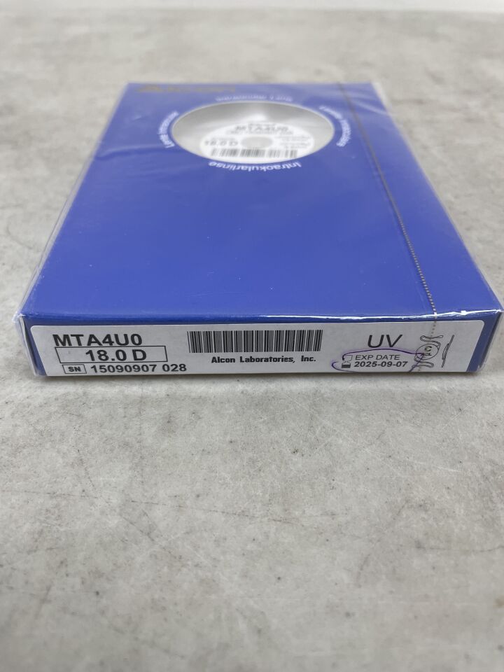 MTA4U0.180 - ALCON - Kelman Multiflex III Intraocular Lens, 18.0D, () - ( Expiry Date: 2022-11-30 )
