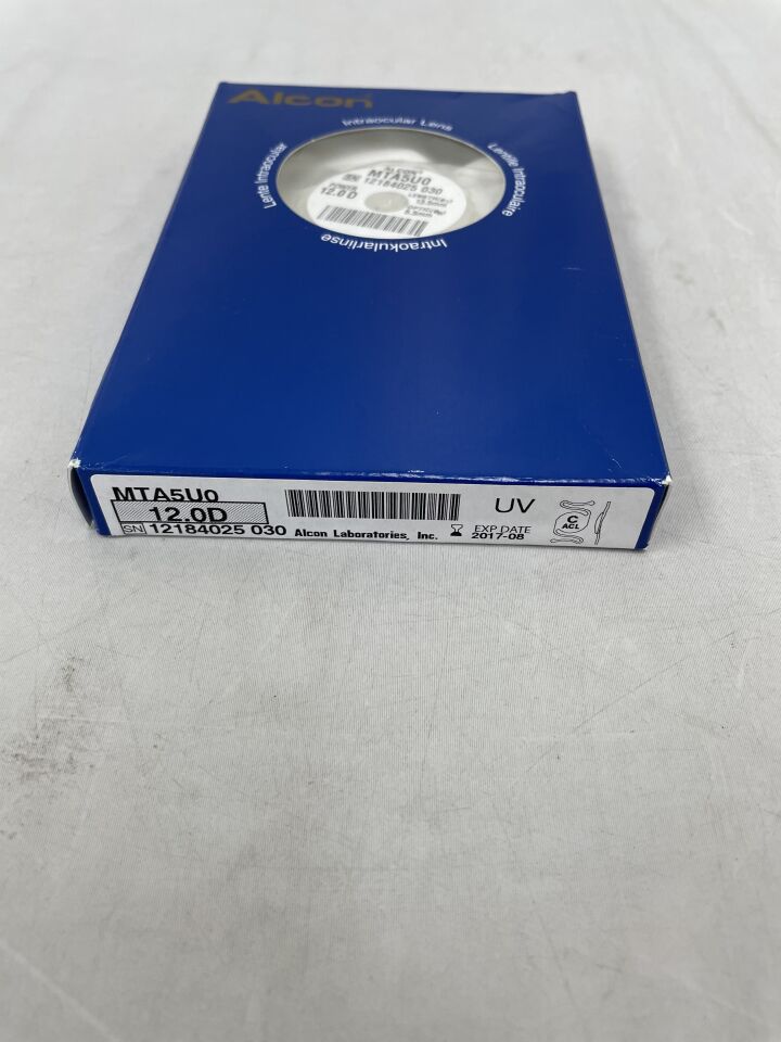 MTA5U0.120 - ALCON - Multiflex III Intraocular Lens, 12.0D, (BX/1) - ( Expiry Date: 2017-08-31 )