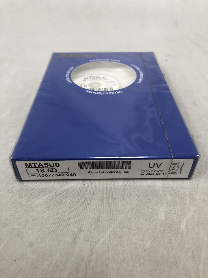 MTA5U0.185 - ALCON - Multiflex III Intraocular Lens, 18.5D, (BX/1) - ( Expiry Date: 2025-06-17 )