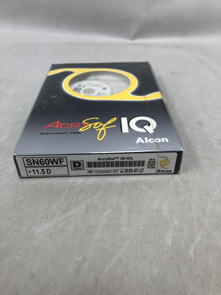 SN60WF.115 - ALCON - Lente intraocular plegable AcrySof IQ IOL, 11,5 D, ( ) - ( Fecha de caducidad : )