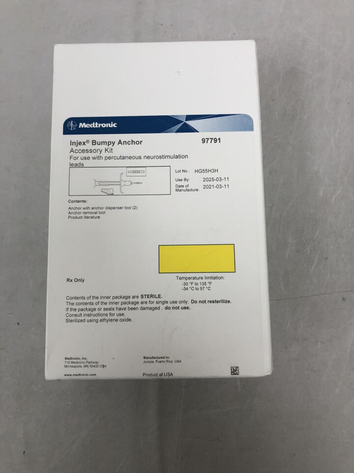 97791 - MEDTRONIC - Injex Bumpy Anchor Accessory Kit, (BX/1) - ( Expiry Date: 2025-03-29 )