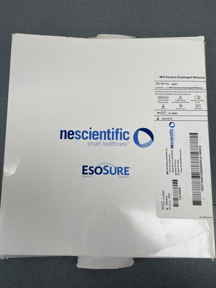 100001 - NESCIENTIFIC - esosure smart care esophageal retractor, (BX/1) - ( Expiry Date: 2024-09-29 )