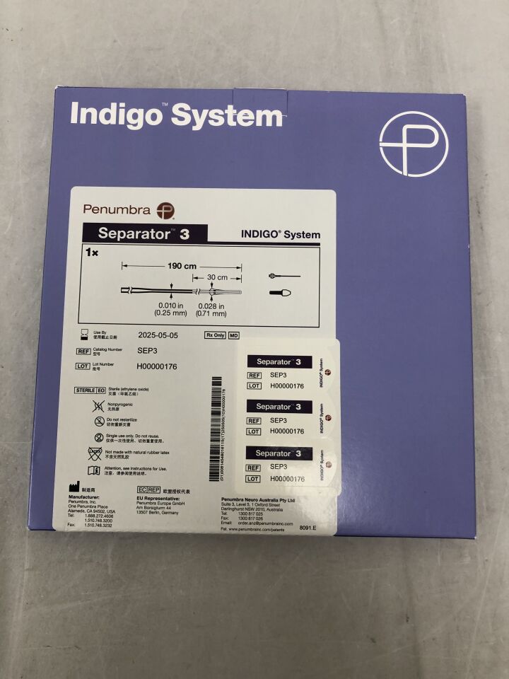 3-Sep - PENUMBRA - Indigo Separator 3 190cm (No Box), (BX/1) - ( Expiry Date: 2025-05-05 )