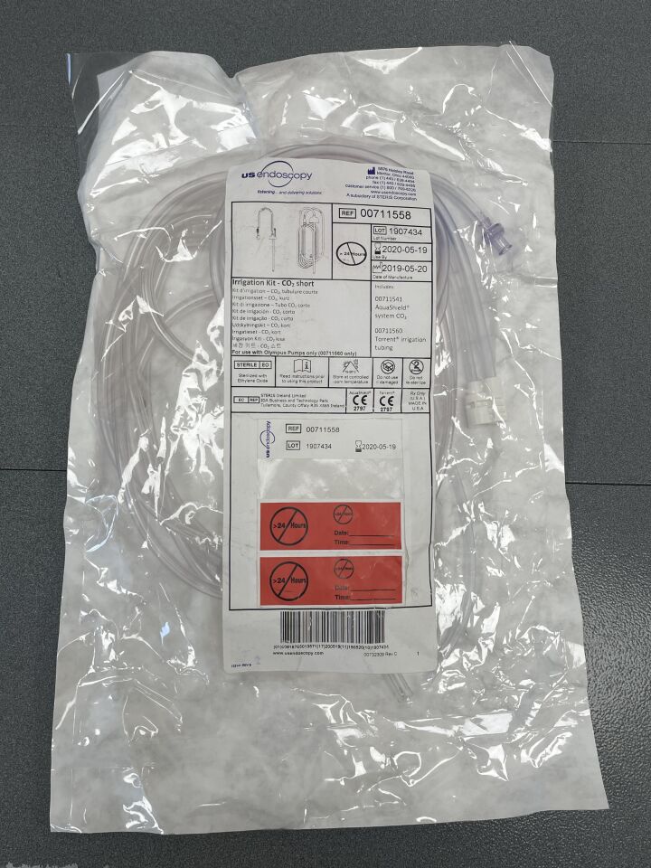 711558 - STERIS - Irrigation Kit-CO2 Short, For use with Olympus Pumps Only, (EA) - ( Expiry Date: 2020-05-19 )
