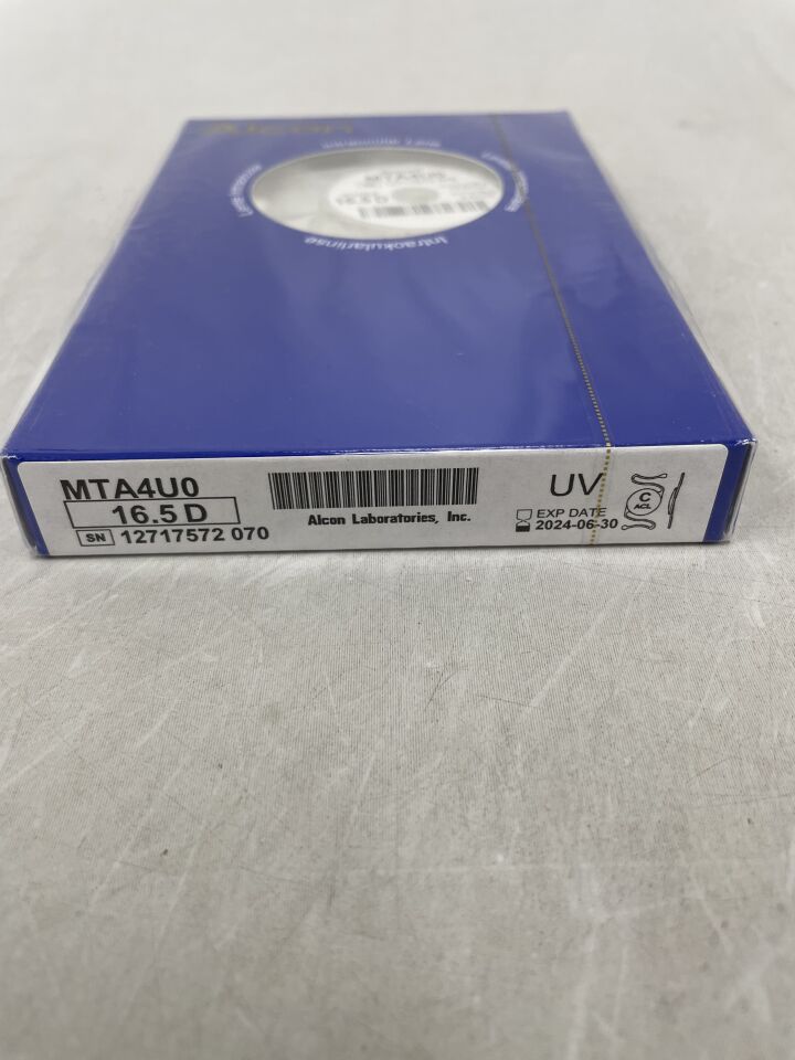 MTA4U0.165 - ALCON - Kelman Multiflex III Intraocular Lens, 16.5D, () - ( Expiry Date: )