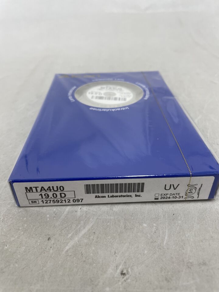 MTA4U0.190 - ALCON - Kelman Multiflex III Intraocular Lens, 19.0D, () - ( Expiry Date: )