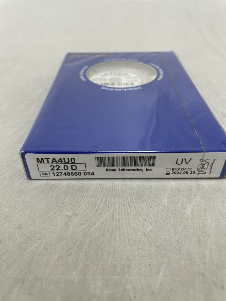 MTA4U0.220 - ALCON - Kelman Multiflex III Intraocular Lens, 22.0D, () - ( Expiry Date: )