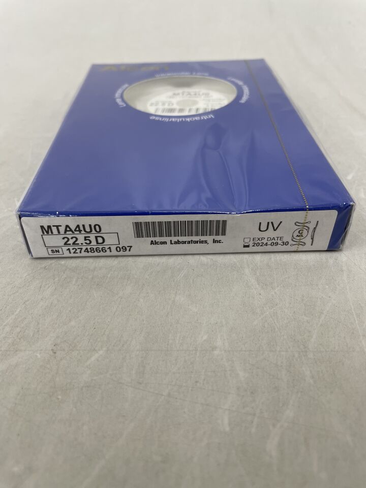 MTA4U0.225 - ALCON - Kelman Multiflex III Intraocular Lens, 22.5D, () - ( Expiry Date: )