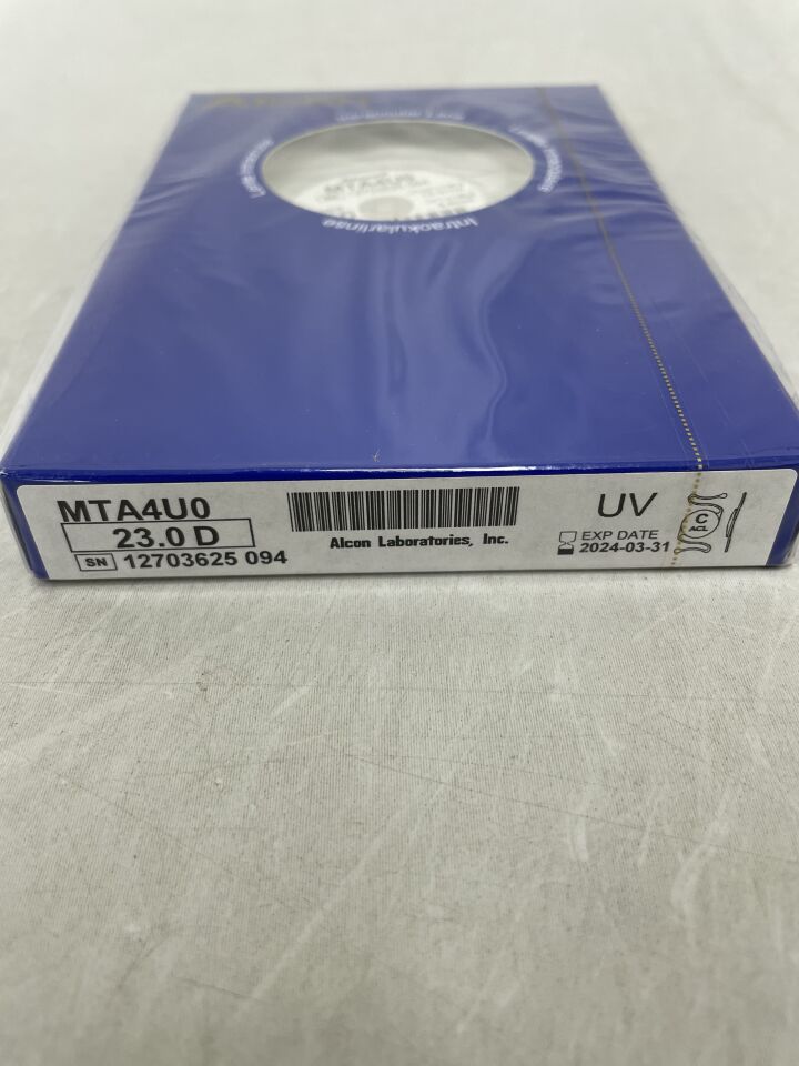 MTA4U0.230 - ALCON - Kelman Multiflex III Intraocular Lens, 23.0D, () - ( Expiry Date: )