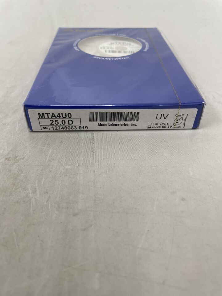 MTA4U0.250 - ALCON - Kelman Multiflex III Intraocular Lens, 25.0D, () - ( Expiry Date: )