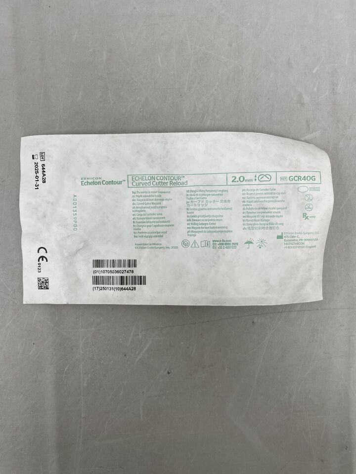 GCR40G - ETHICON - Echelon Contour Curved Sutter Reloads 2mm, () - ( Expiry Date: )