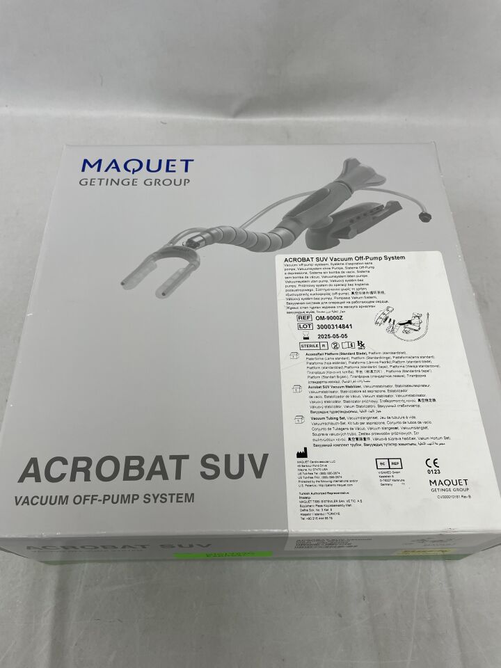 OM-9000Z - MAQUET - Acrobat SUV Vacuum Off-Pump System, () - ( Expiry Date: )