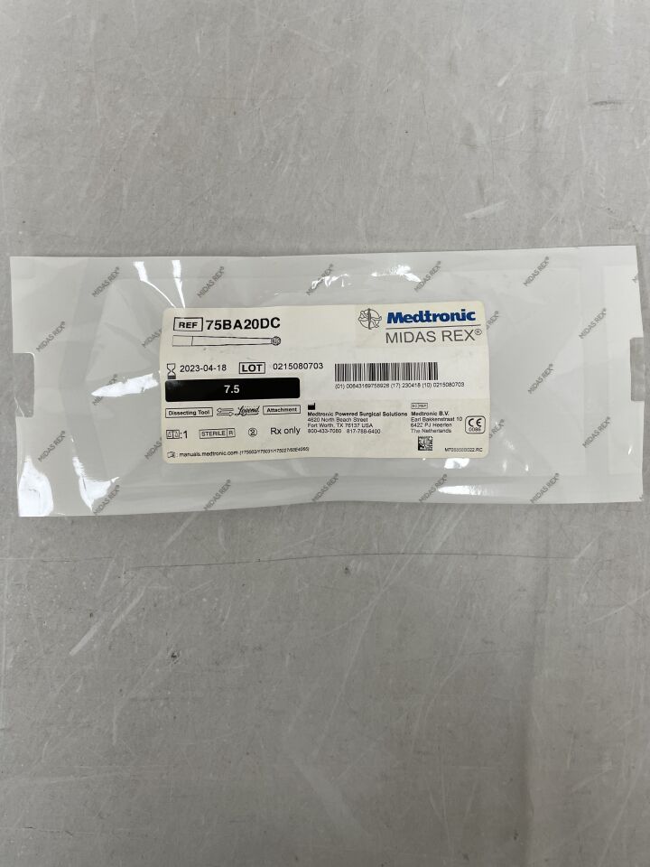75BA20DC - MEDTRONIC - Midas Rex Legend, Ball Diamond Coarse 7.5cm, 2mm, () - ( Expiry Date: )