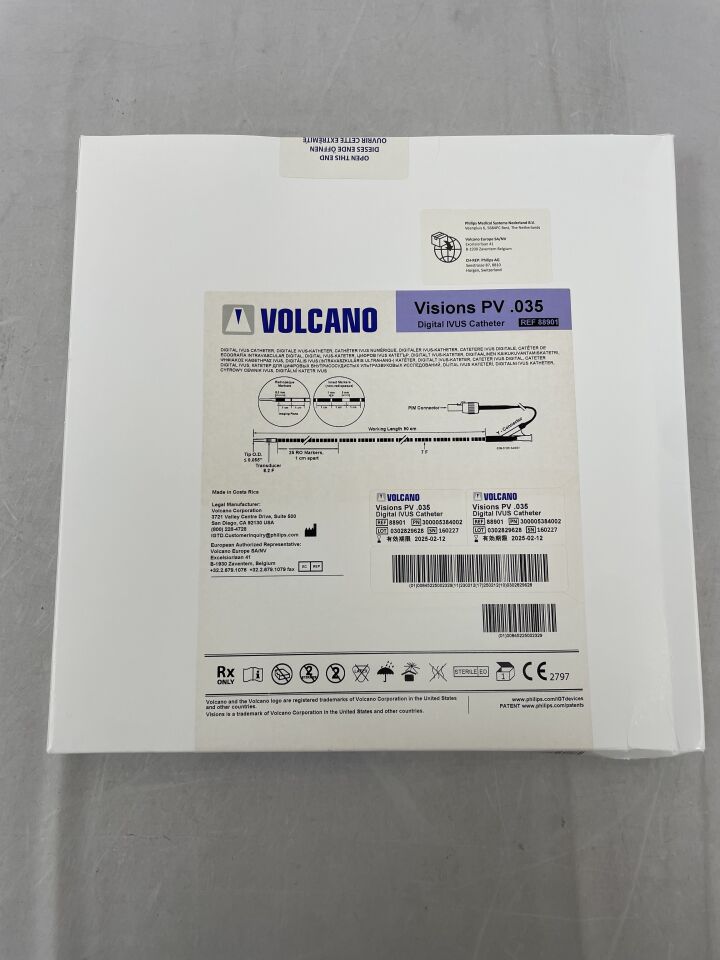 88901 - VOLCANO - Visions PV .035 Digital IVUS 90cm, 8.5F, () - ( Expiry Date: )