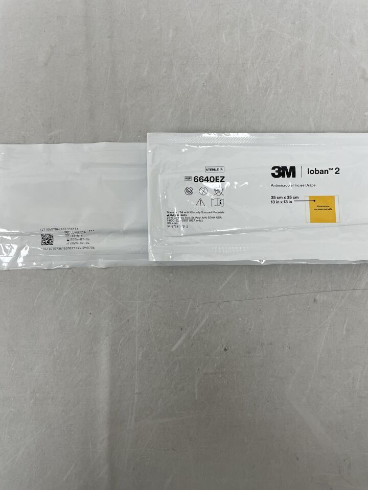 6640EZ - 3M - Ioban 2 Antimicrobial Incise Drape 35cm x 35cm, () - ( Expiry Date: )