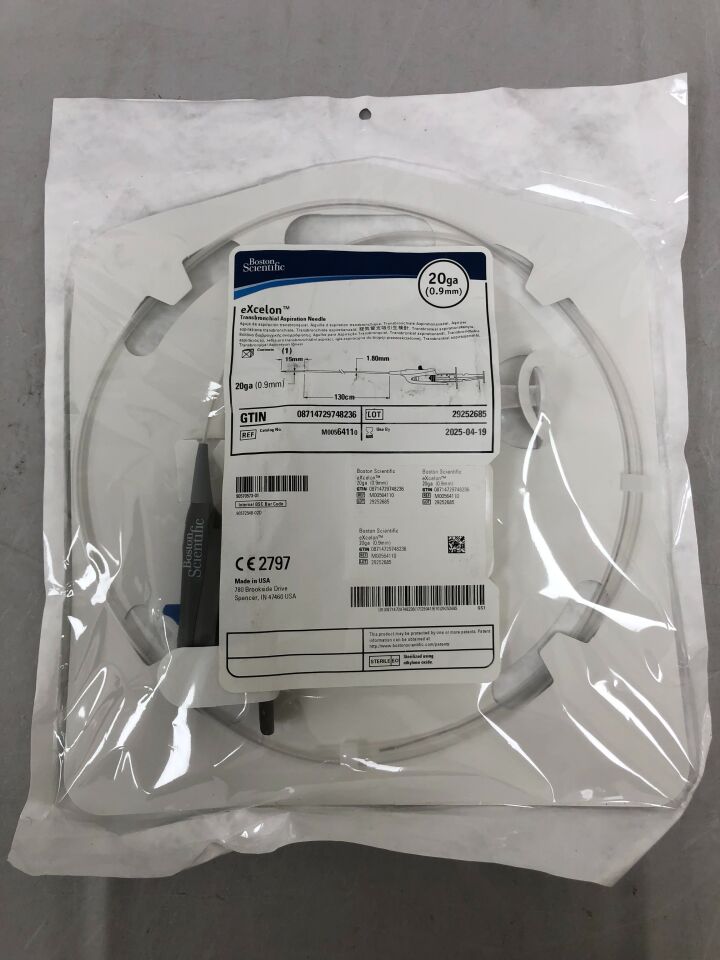 6411 - BOSTON SCIENTIFIC - eXcelon Transbronchial Aspiration Needle, 20GA, 130cm length, () - ( Expiry Date: )