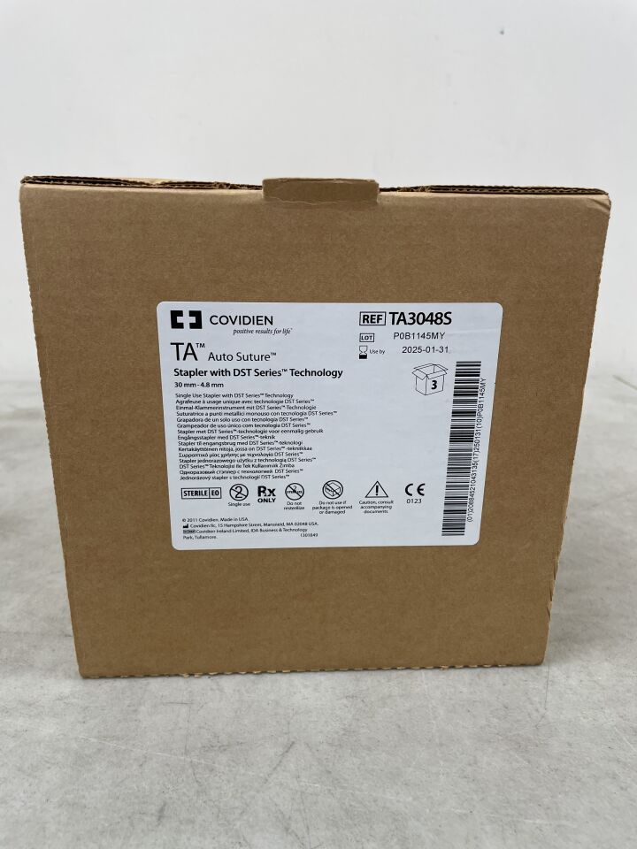 TA3048S - COVIDIEN - TA Single-Use Reloadable Stapler with DST Series Technology, 30 mm Size, () - ( Expiry Date: )