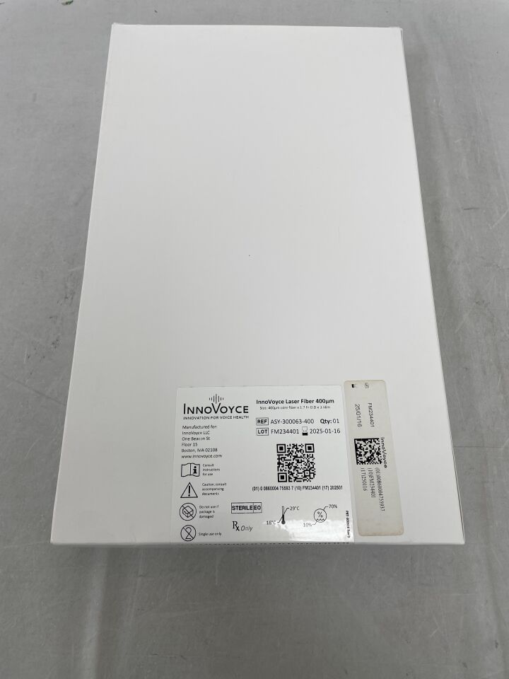 ASY-300063-400 - INNOVOYCE - 400 Laser Fiber 400µm, 1.7 x 3.66mm, () - ( Expiry Date: )
