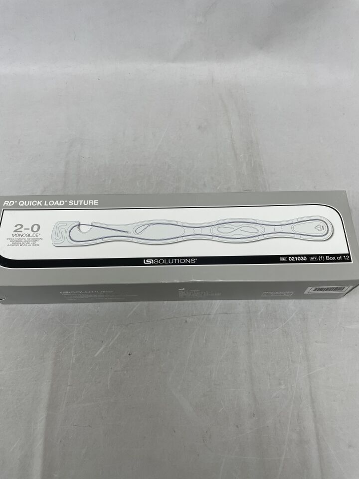 21030 - LSI SOLUTIONS - RD Quick Load Suture 2-0 Purple Monoglide PDO, () - ( Expiry Date: )
