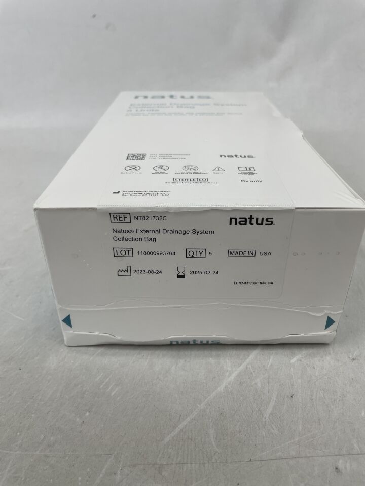NT821732C - NATUS - External Drainage System (EDS) Collection Bag, () - ( Expiry Date: )