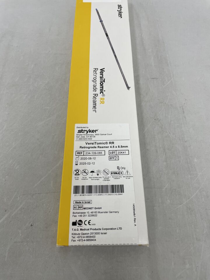 234-109-085 - STRYKER - VersiTomic RR Retrograde Reamer 4.5mm x 8.5mm, () - ( Expiry Date: )