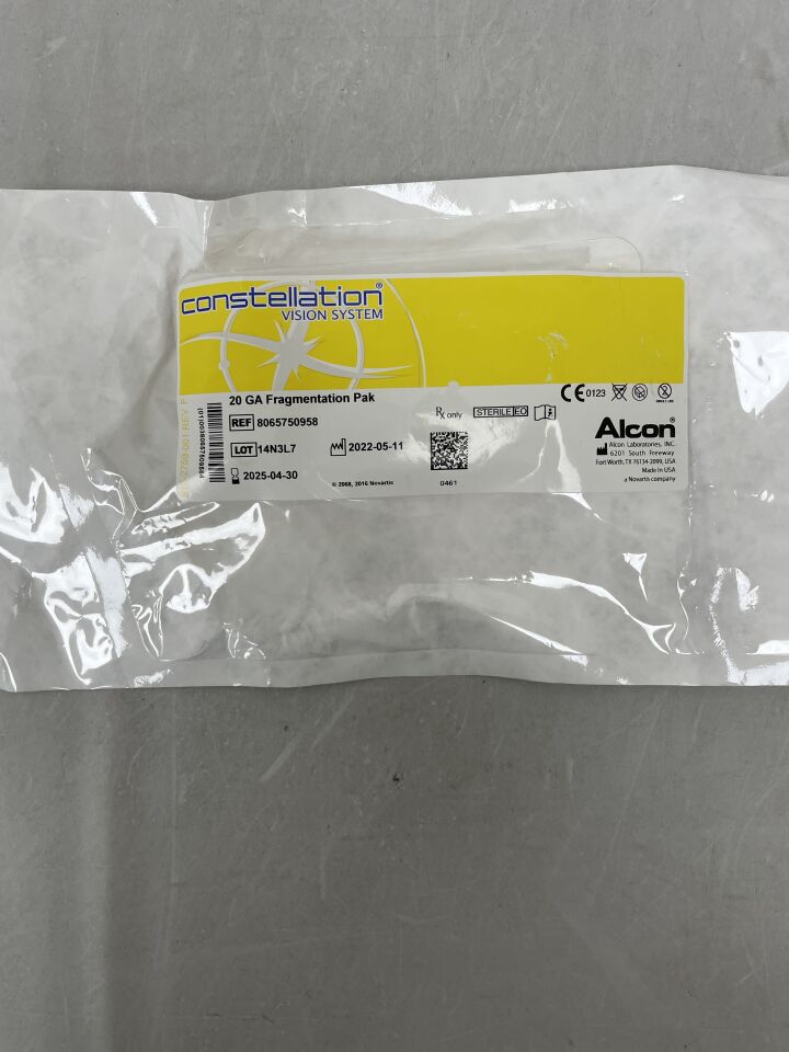 8065750958 - ALCON - Constellation 20G Fragmentation Pak, () - ( Expiry Date: )