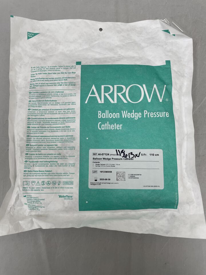 AI-07124 - ARROW - Balloon Wedge Pressure Catheter, 5F x 110cm, () - ( Expiry Date: )