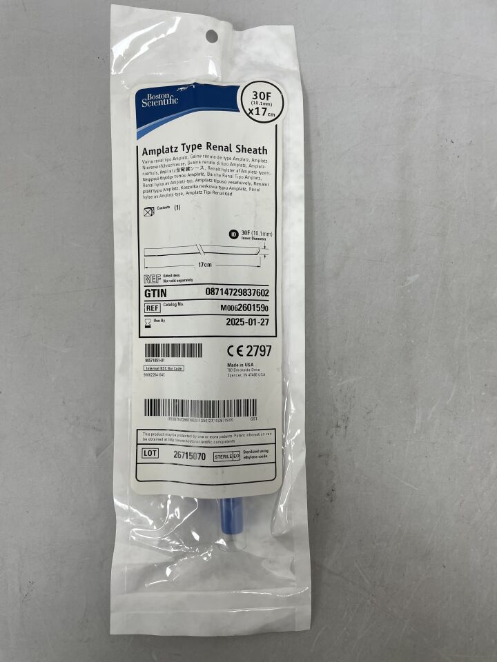 260159 - BOSTON SCIENTIFIC - Amplatz Type Renal Sheath - 30Fr x 17cm, () - ( Expiry Date: )