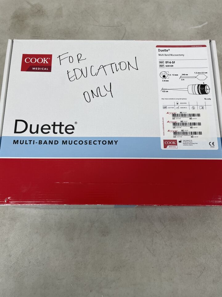 G35129 - COOK - Duette Multi-Band Mucosectomy - DT-6-5F - 9.5-13mm x 5Fr, () - ( Expiry Date: )
