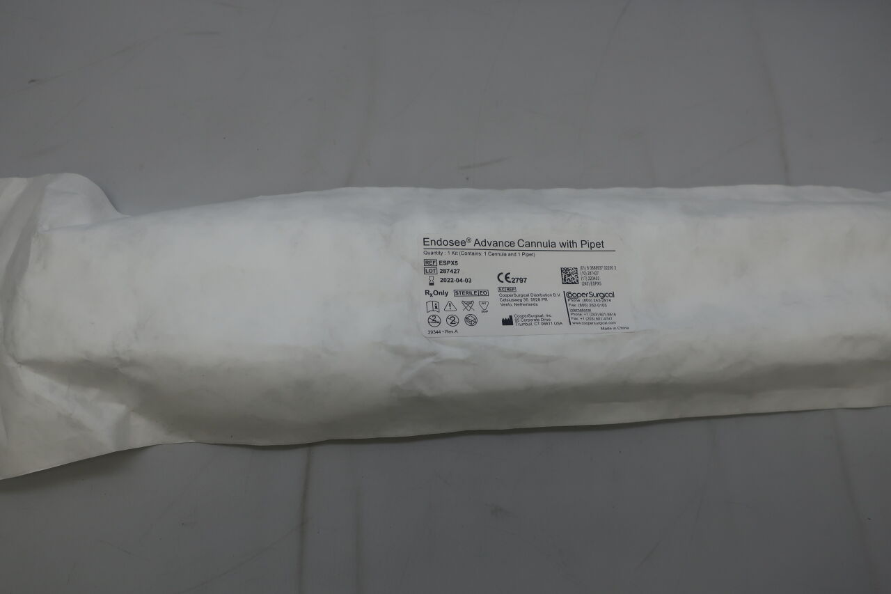 ESPX5 - COOPER SURGICAL - Endosee Advance Cannula with Endometrial Suction Pipet Curet, 5 Fr OD x 455 mm Working Length, () - ( Expiry Date: )