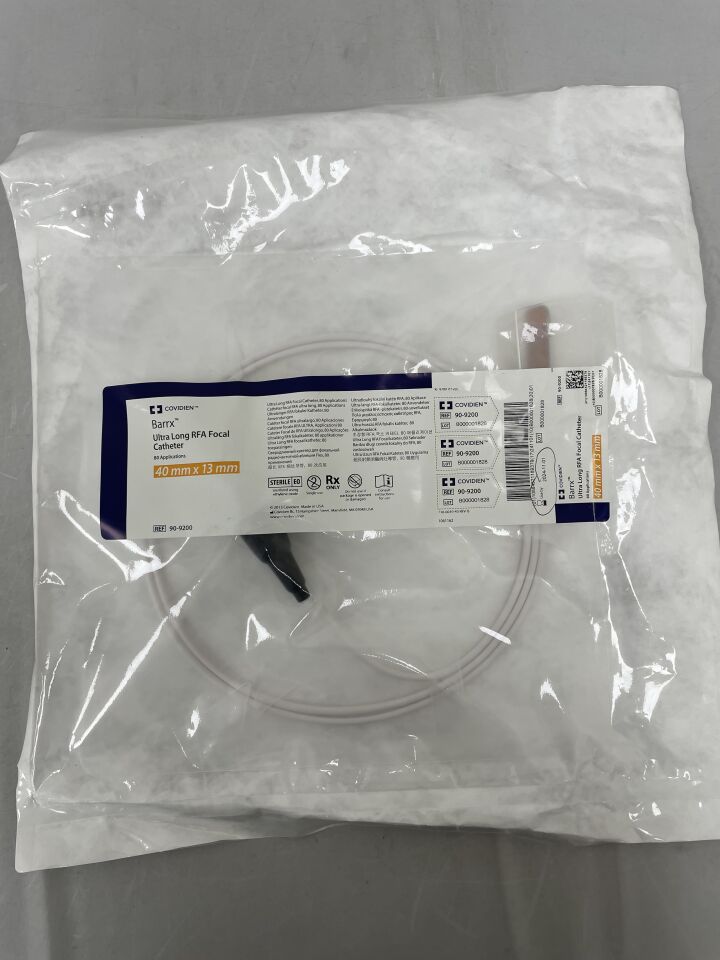 90-9200 - COVIDIEN - Barrx Ultra Long RFA Focal Catheter, 8.6 to 9.8 mm Scope, 40 Length x 13 mm Width Electrode, () - ( Expiry Date: )