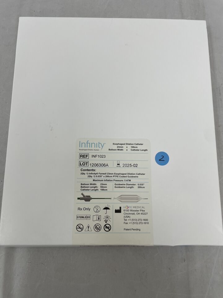 INF1023 - HOPE MEDICAL - Infinity Esophageal Dilation System, 23 x 55mm, ()