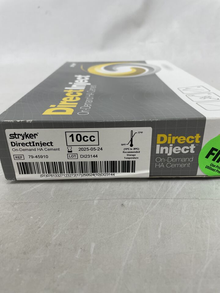 79-45910 - STRYKER - DirectInject On-Demand HA Cement, 10cc, () - ( Expiry Date: )