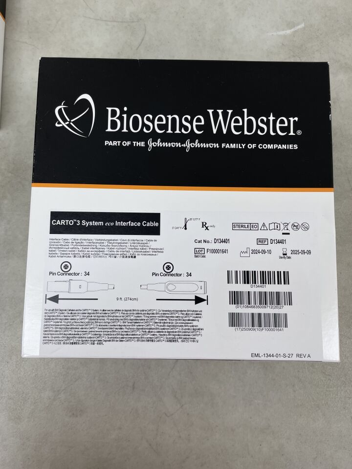 D134401 - BIOSENSE WEBSTER - Carto 3 System Eco Interface Cable, () - ( Expiry Date: )