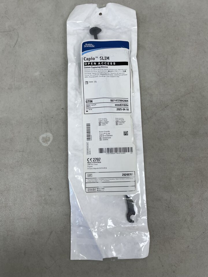 831826 - BOSTON SCIENTIFIC - Capio SLIM Open Access Suture Capturing Device, () - ( Expiry Date: )