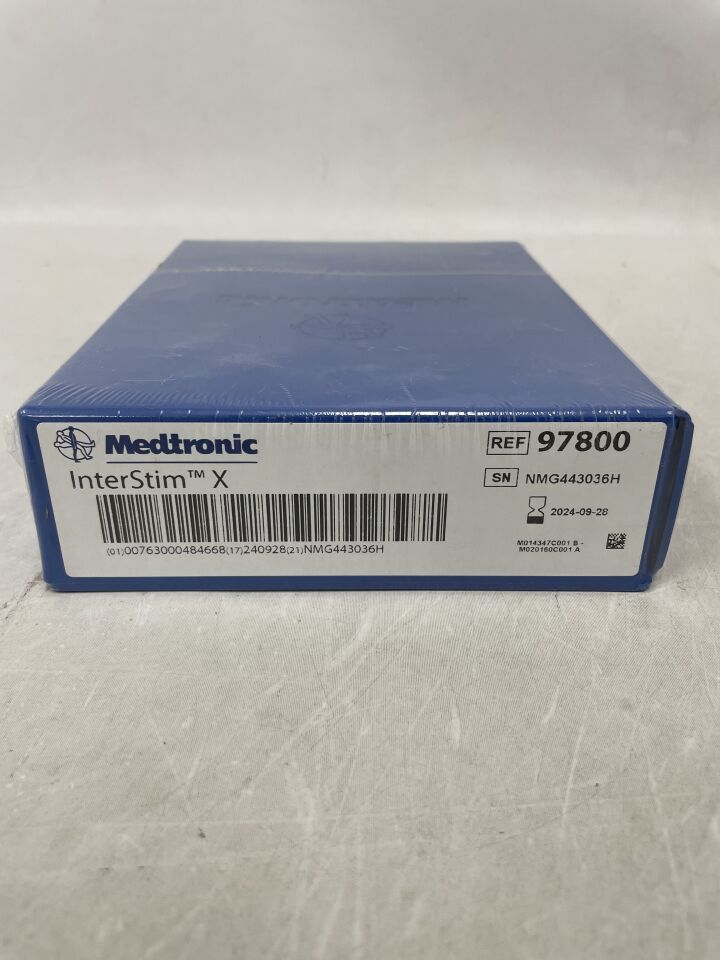 97800 - MEDTRONIC - InterStim X Recharge-Free Implantable Neurostimulator for Bladder & Bowel Control, () - ( Expiry Date: )
