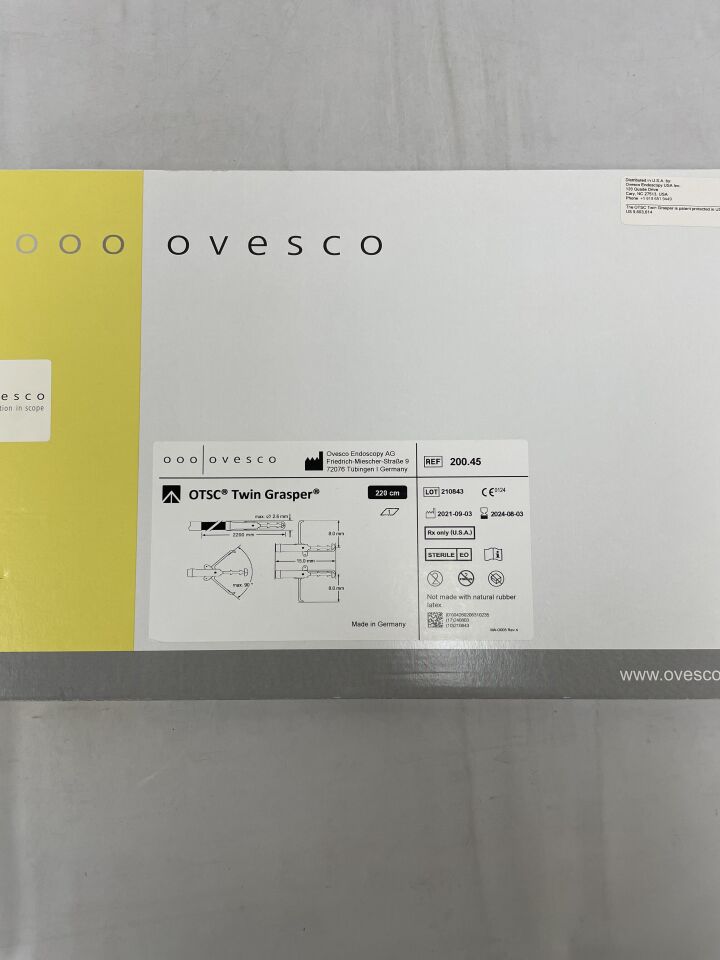 200.45 - OVESCO - OTSC Twin Grasper, () - ( Expiry Date: )