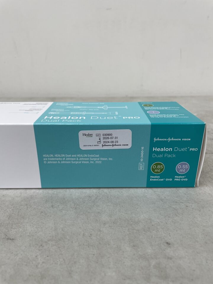 10-2400-16 - JOHNSON & JOHNSON - HEALON DUET PRO , ( ) - ( Expiry Date : )