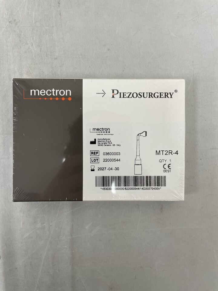 3600003 - MECTRON - PIEZOSURGERY MT2R-4 Surgical Insert for Standard Handpiece, () - ( Expiry Date: )
