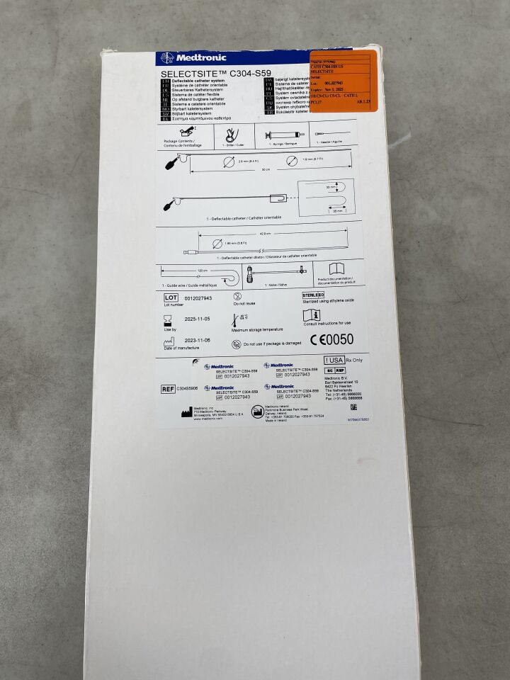 C304-S59 - MEDTRONIC - SelectSite Deflectable Catheter System, 30cm , ( ) - ( Expiry Date : )