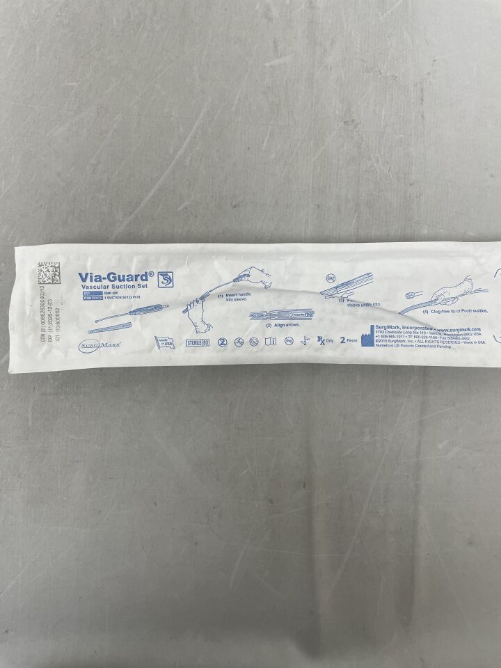 SMK200 - SURGIMARK - Vascular Via-Guard Andrews-Pynchon Suction Set , ( ) - ( Expiry Date : )
