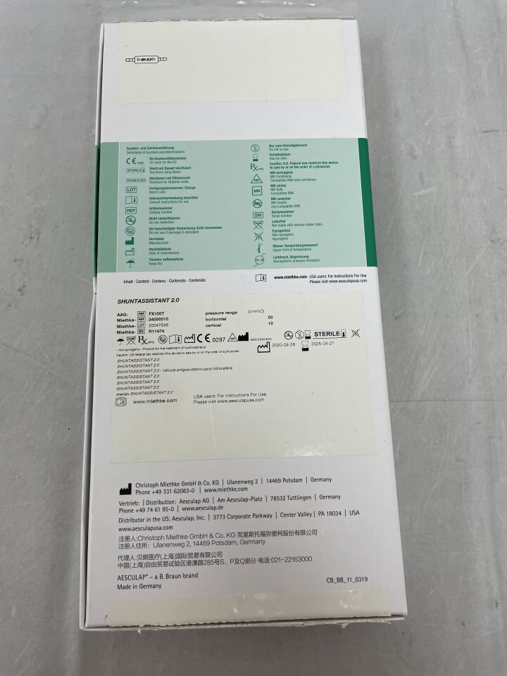 FX100T - B BRAUN - shuntassistant 2.0, 10, (BX/1)