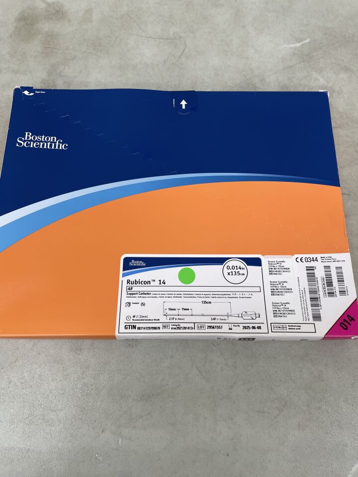 3921201413 - BOSTON SCIENTIFIC - Rubicon 14 Support Catheter - .014" x 135cm, (BX/1) - ( Expiry Date: 2025-06-08 )